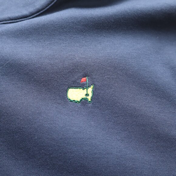 Magnolia Lane Womens Masters Augusta Full Zip Jacket Pima Cotton Navy Blue Sz 1X - Picture 5 of 8